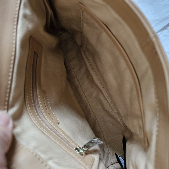 Beige Chain Strap Women's Bag - Picture 5 of 7